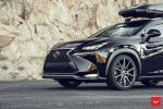 Lexus NX200t F-Sport on Vossen Wheels (VFS1) 2017 года